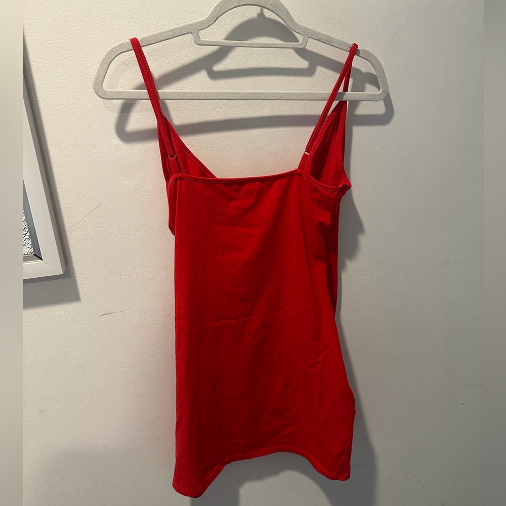 Superdown Dahlia wrap dress in cherry red - Picture 6 of 7
